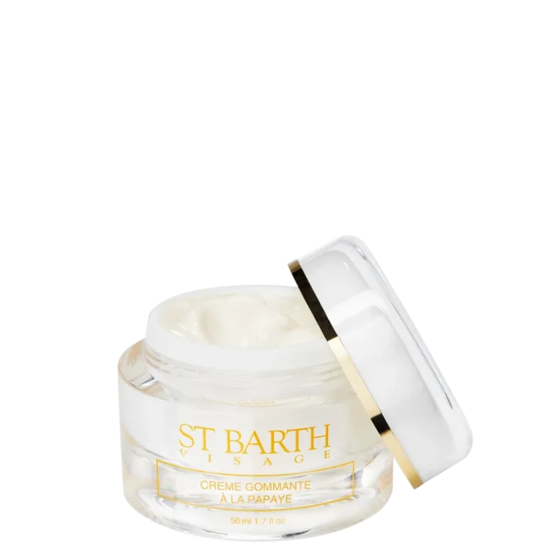 Crema viso esfoliante alla papaia