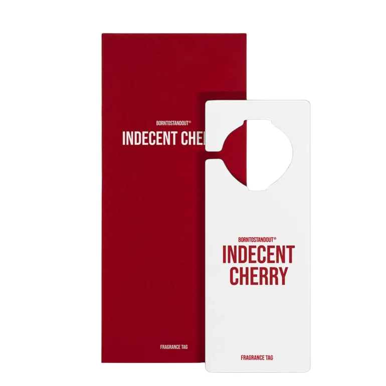 Indecent Cherry Fragrance Tag