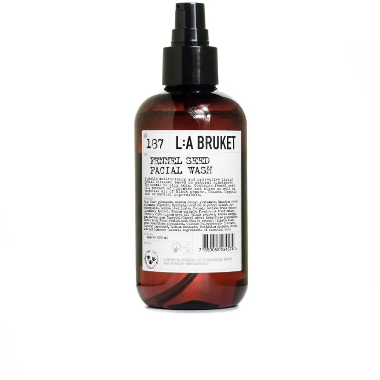 L:A Bruket 187 FENNEL SEED FACIAL WASH - L:A Bruket