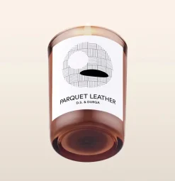 PARQUET LEATHER CANDLE