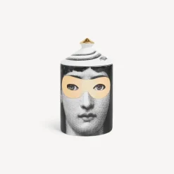 SE POI candela Fornasetti decoro mascherina